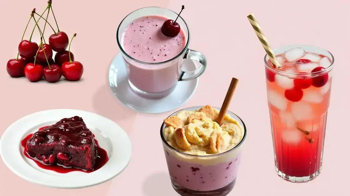Incorporating Cherries into Your Diet