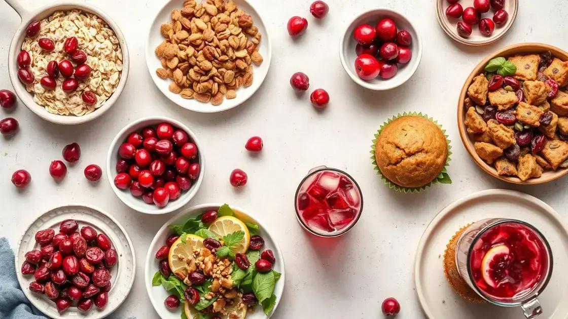 Incorporating Cranberries into Your Diet
