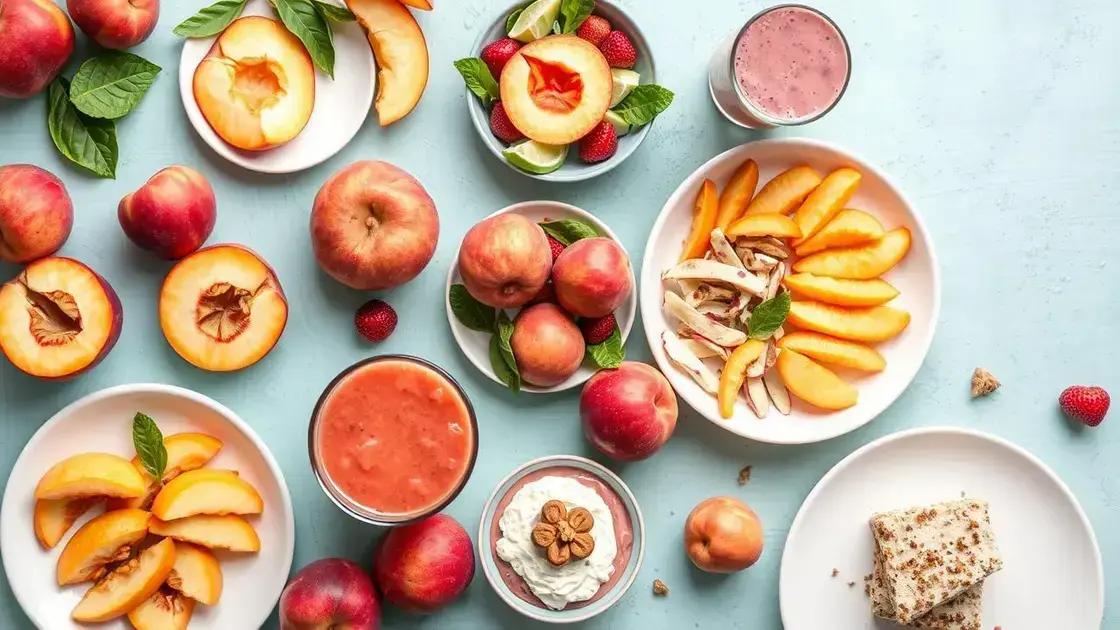 Incorporating Nectarines into Your Diet