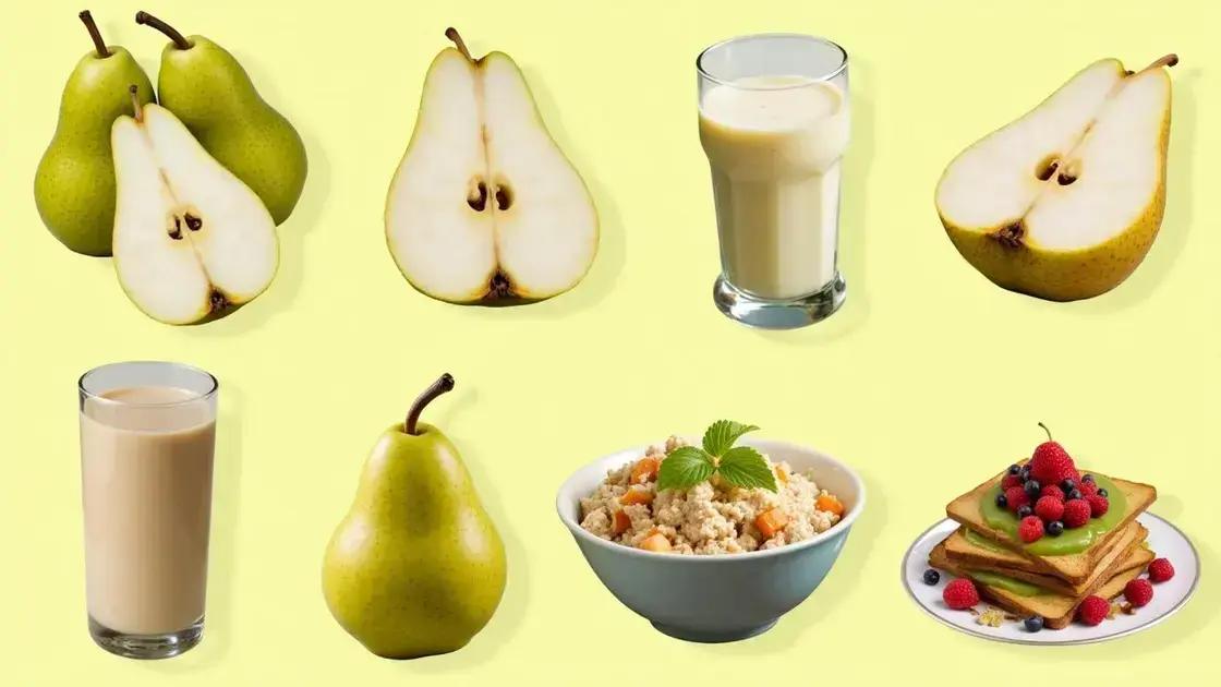 Incorporating Pears into Your Diet