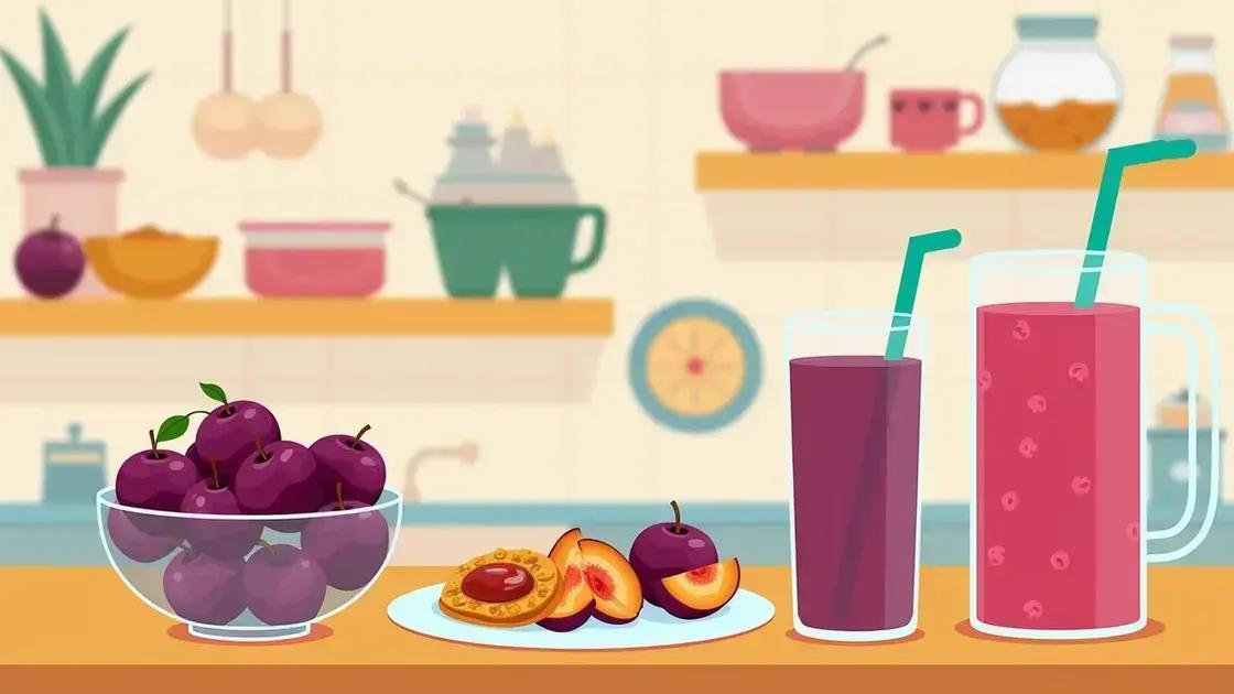 Incorporating Plums into Your Diet