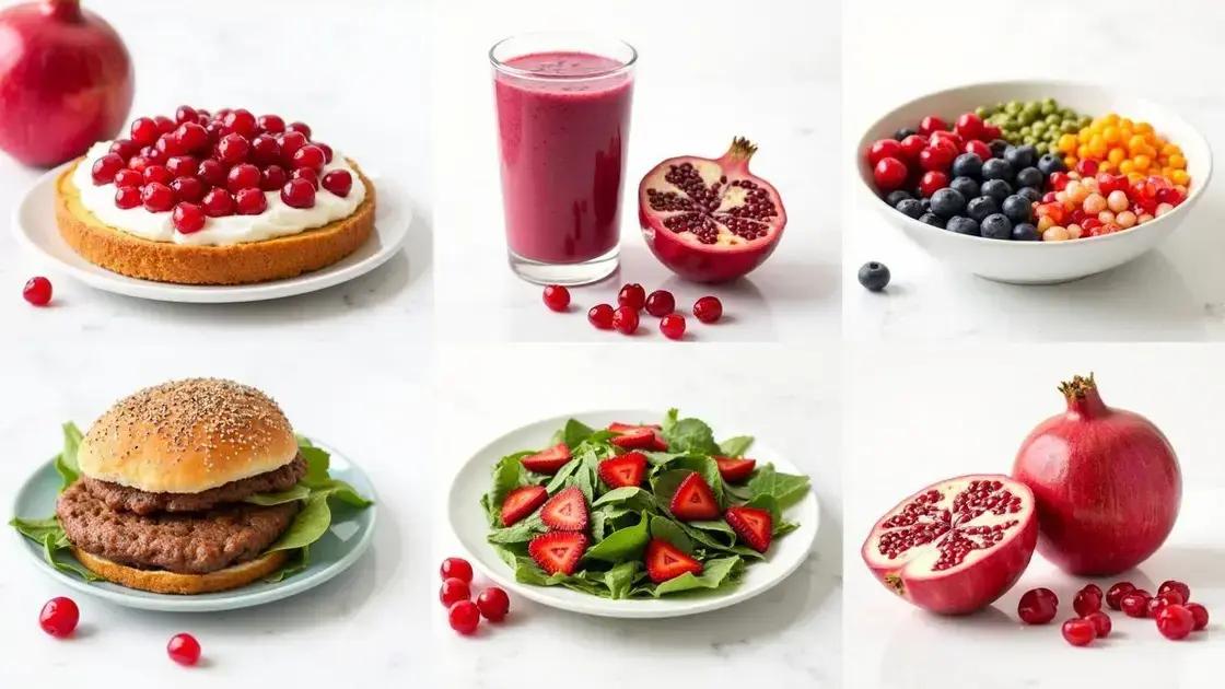 Incorporating Pomegranate into Your Diet