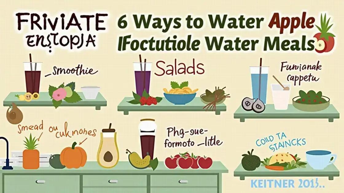 Incorporating Water Apples into Your Diet