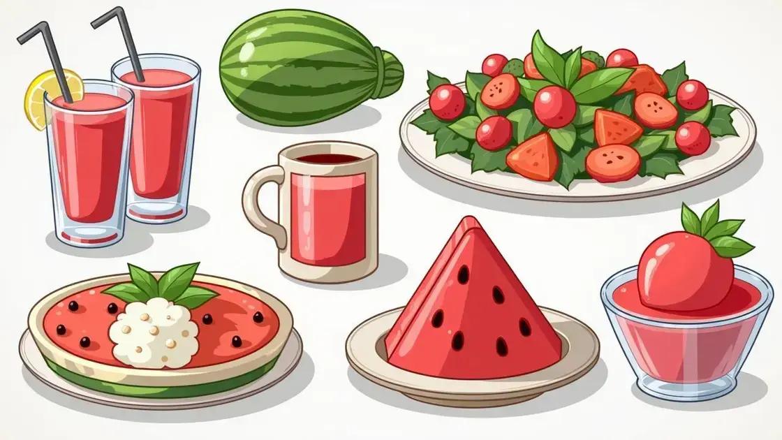 Incorporating Watermelon into Your Diet