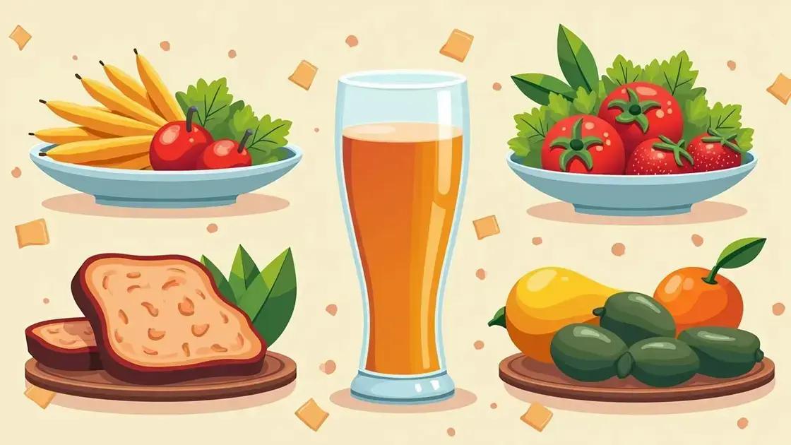 Interactions Between Foods and Alcohol