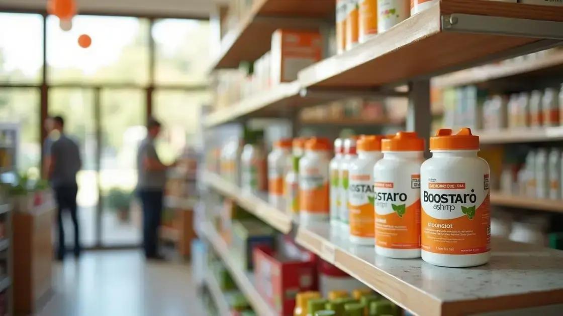 Is Boostaro Sold in Retail Stores?