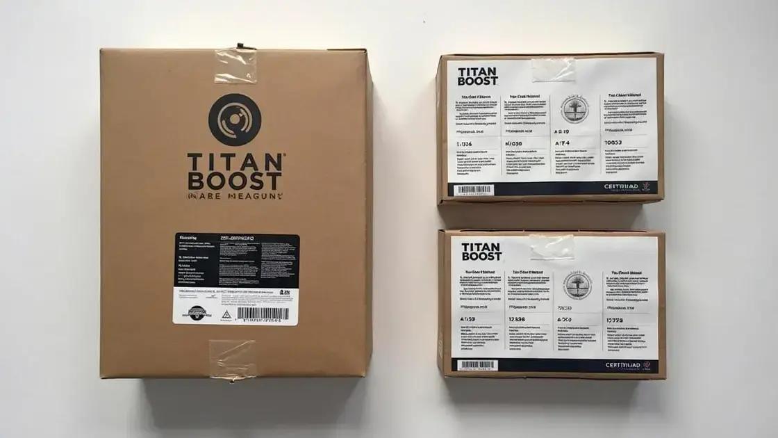 Key Features of Genuine Titan Boost