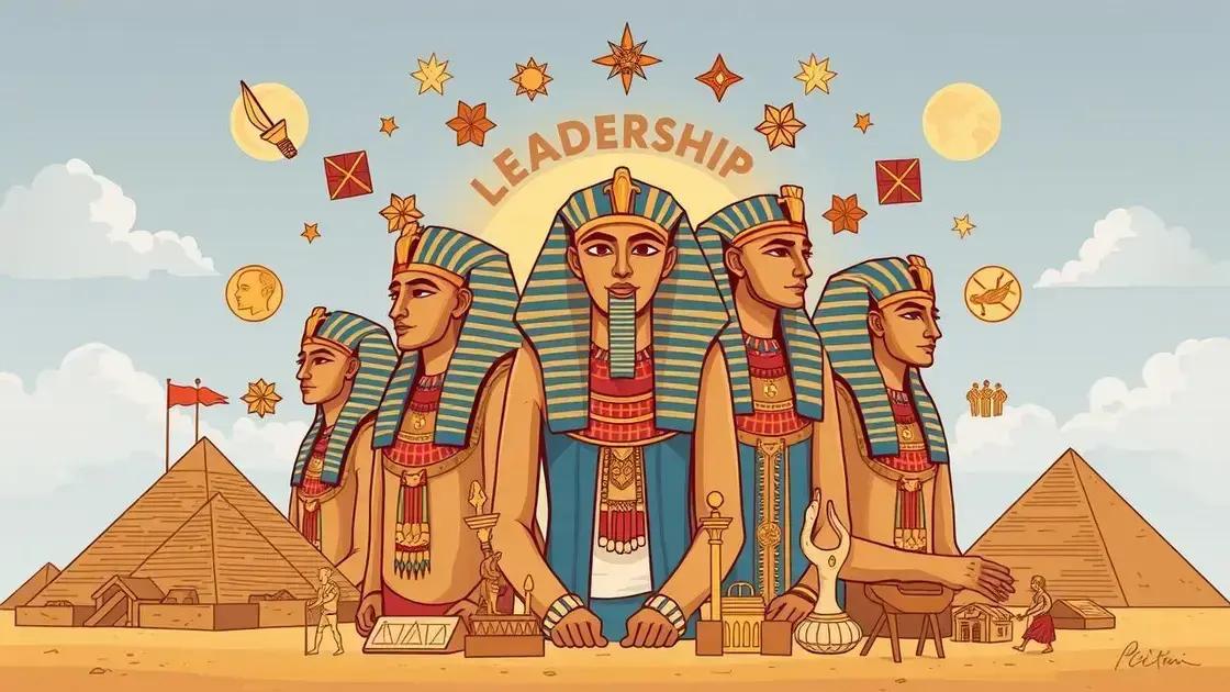 Lessons from the Pharaohs