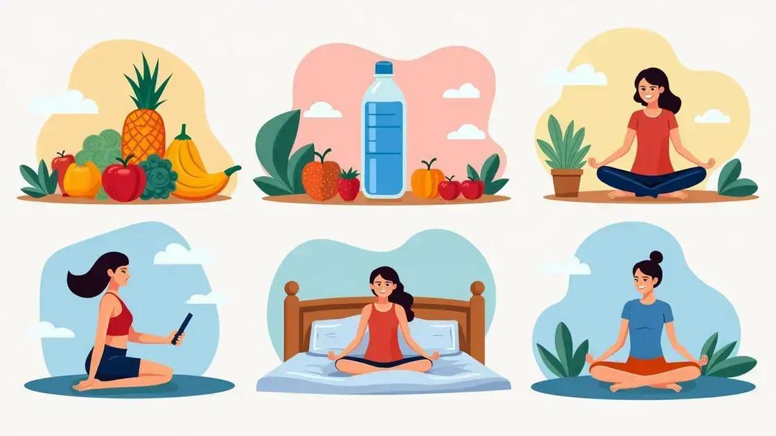 Lifestyle Changes for Optimal Performance