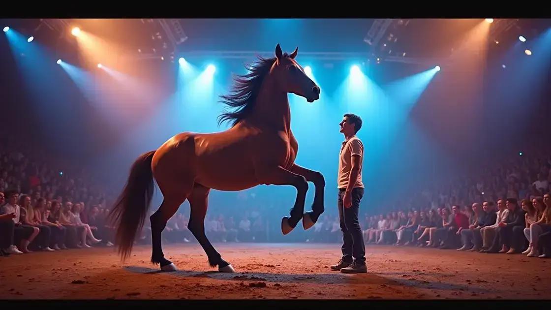 Modern Interpretations and Performances of Horse Tricks