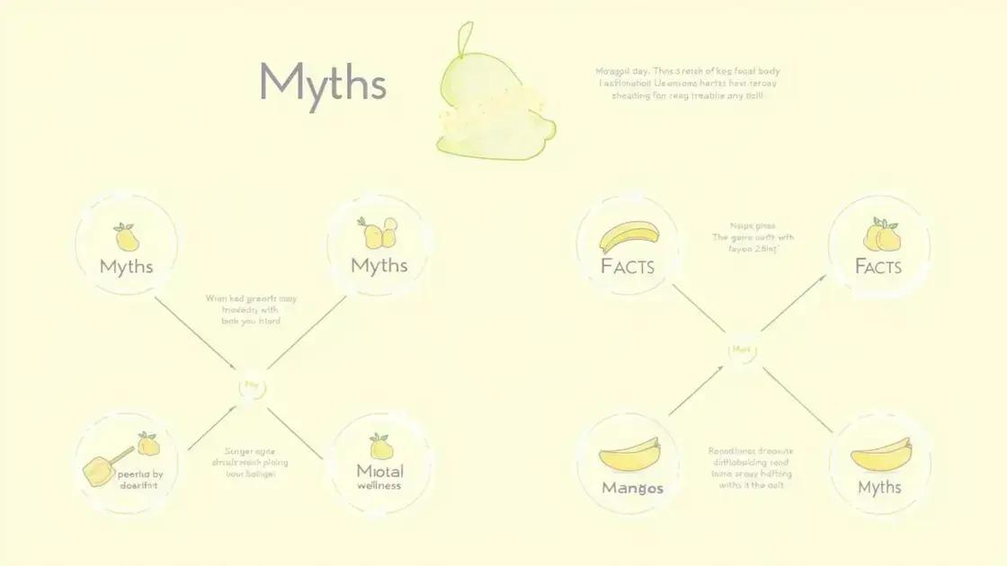 Myths and Facts About Mangoes and Sexual Wellness