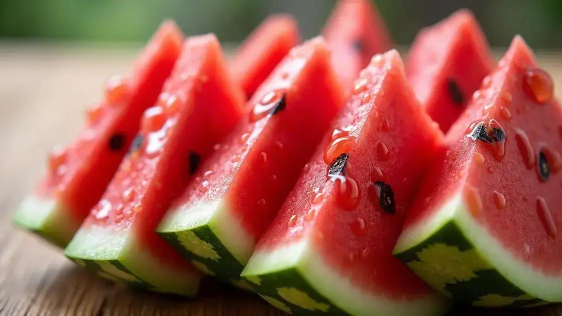 Natural Health Benefits of Watermelon