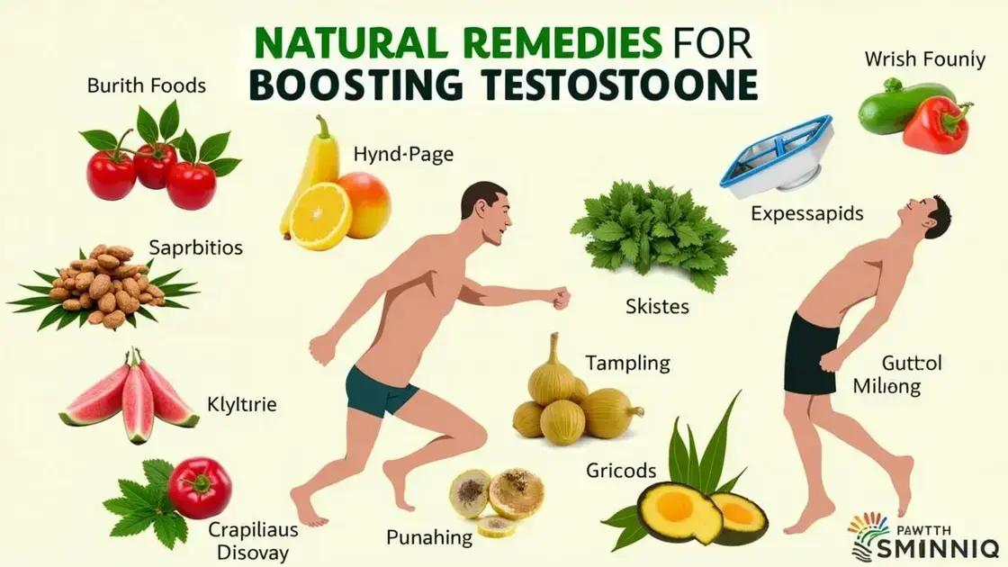 Natural Remedies for Boosting Testosterone