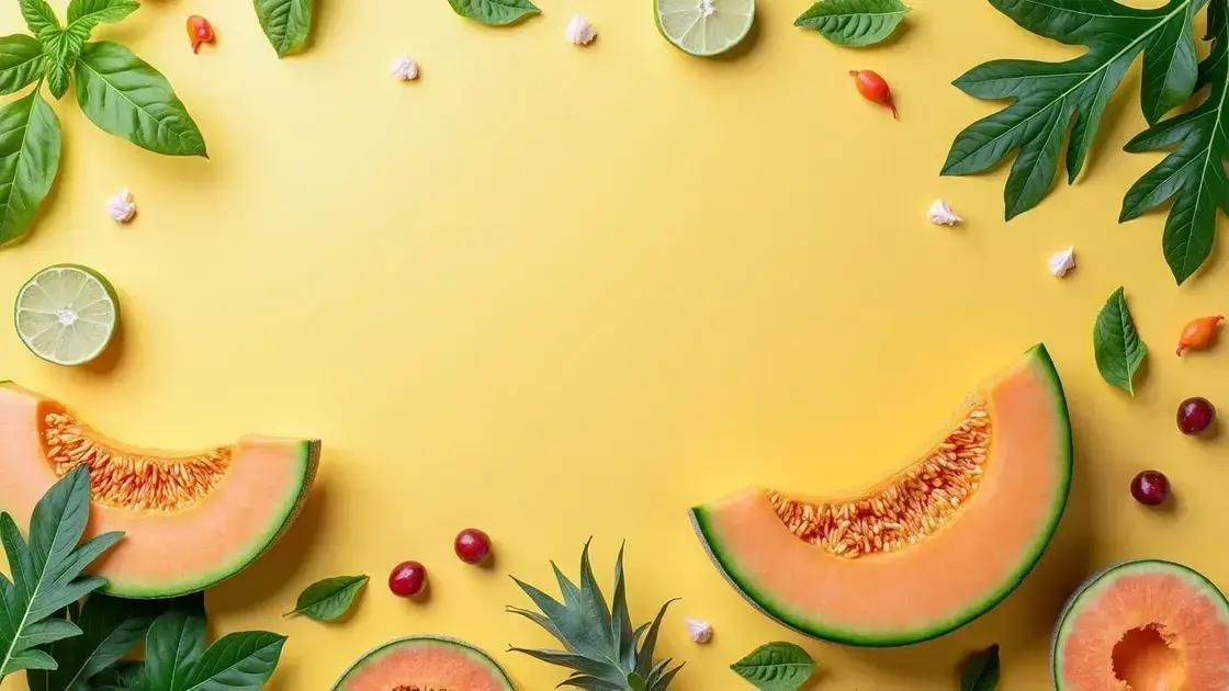 Nutrients in Cantaloupe