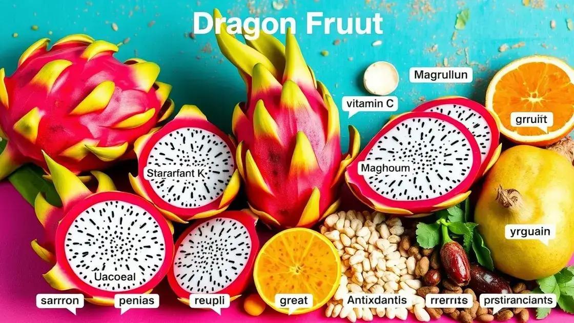 Nutrients in Dragon Fruit That Boost Testosterone