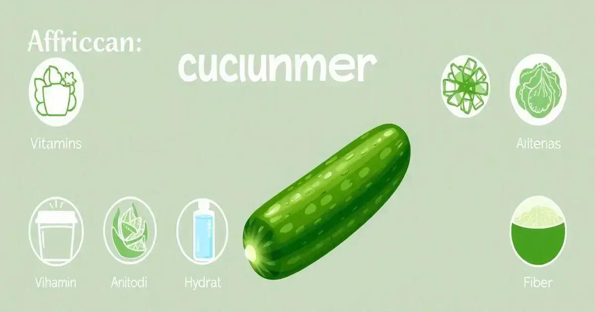 Nutritional Benefits of African Cucumber
