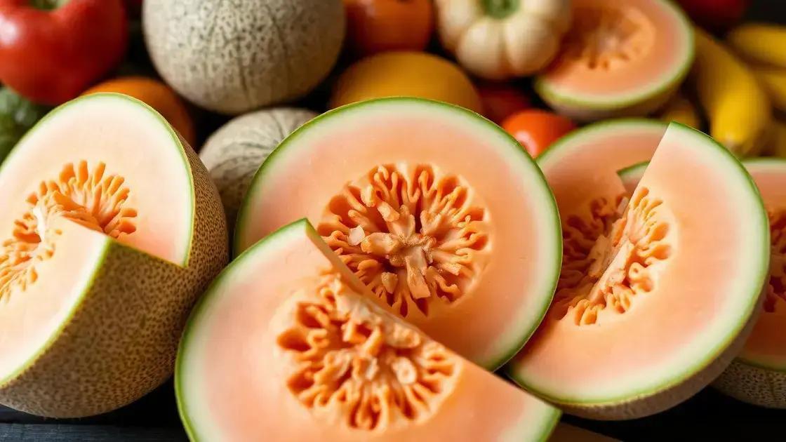 Nutritional Benefits of Cantaloupe