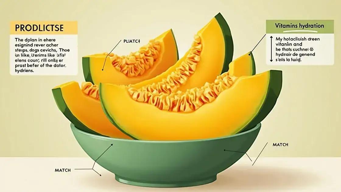 Nutritional Benefits of Cantaloupe