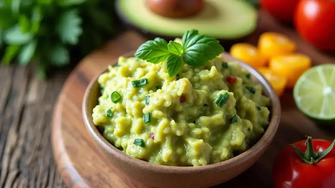 Nutritional Benefits of Guacamole