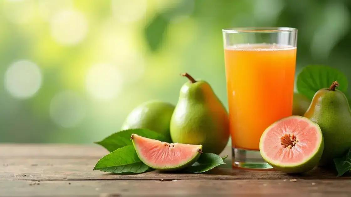 Nutritional Benefits of Guava Juice