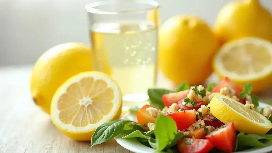 Nutritional Benefits of Lemons