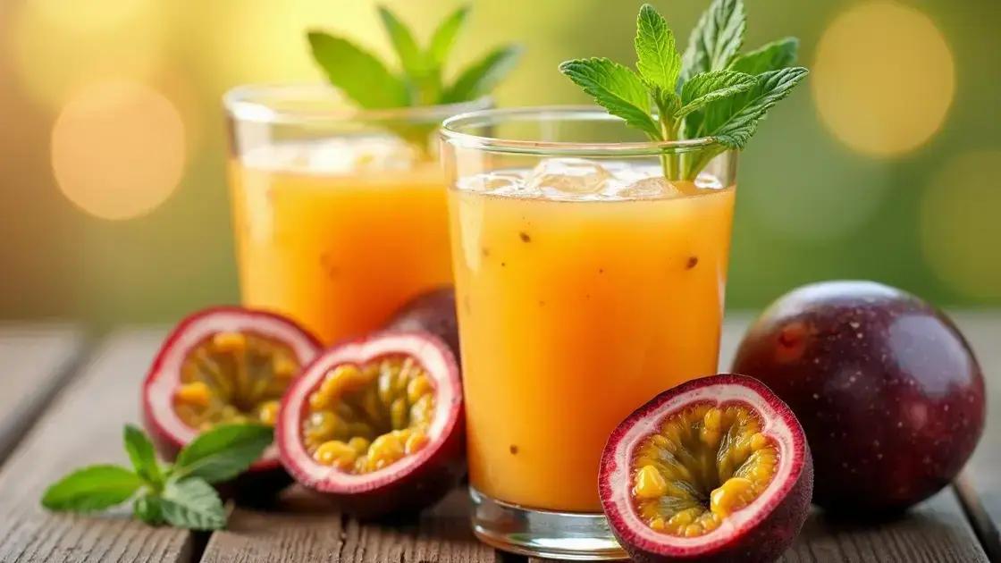 Nutritional Benefits of Passion Fruit Juice