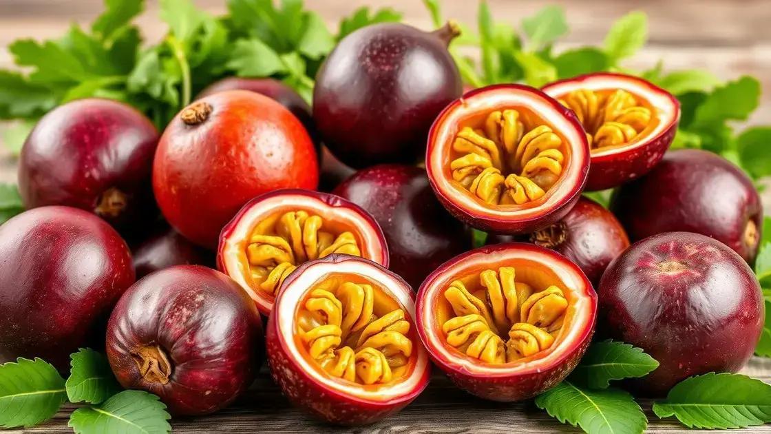 Nutritional Benefits of Passion Fruit