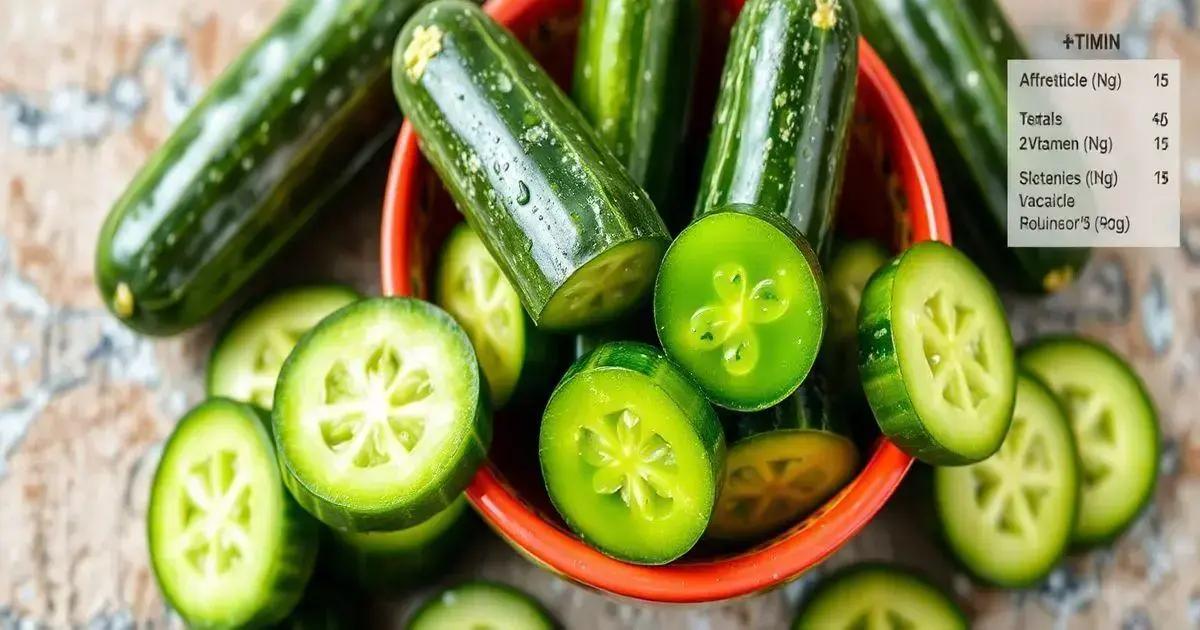 Nutritional Profile of African Cucumber