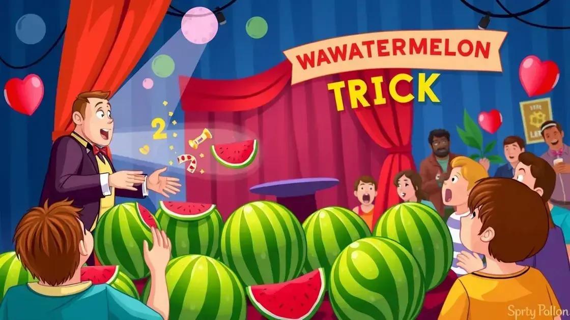 Origins of the Watermelon Trick