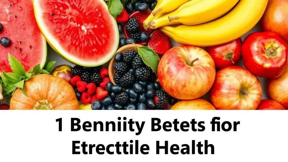 Other Fruits That Can Help with ED
