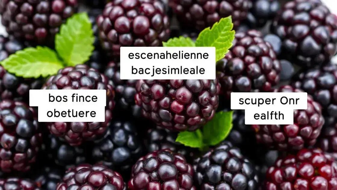 Other Health Benefits of Blackberries