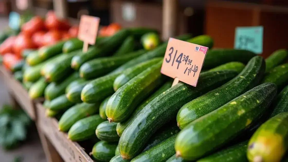 Overview of African Cucumber Pricing