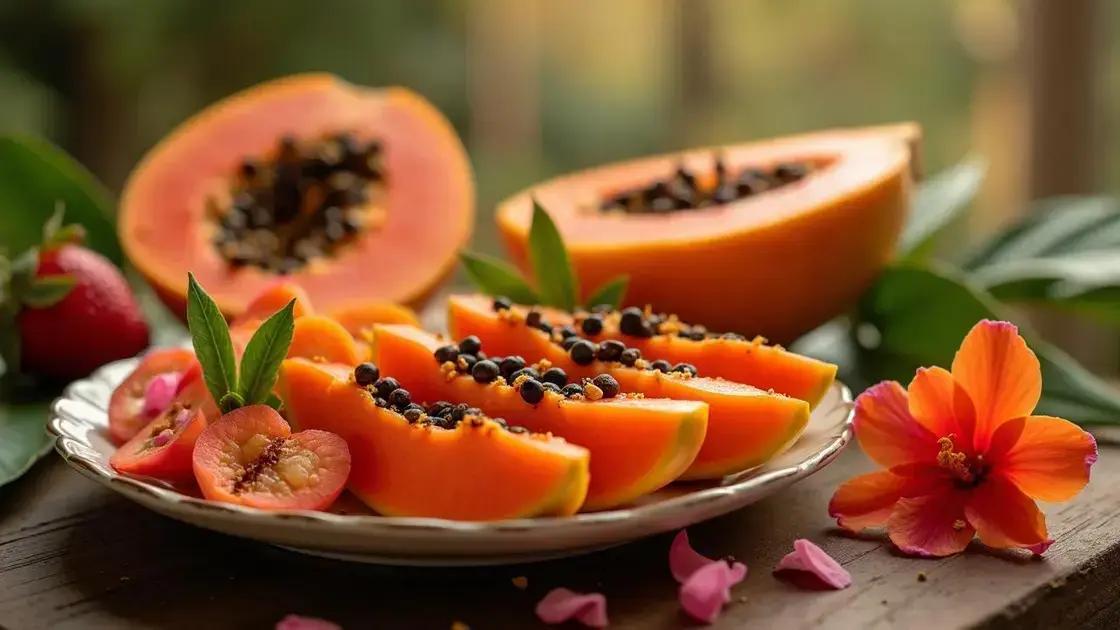 Papaya as a Natural Aphrodisiac