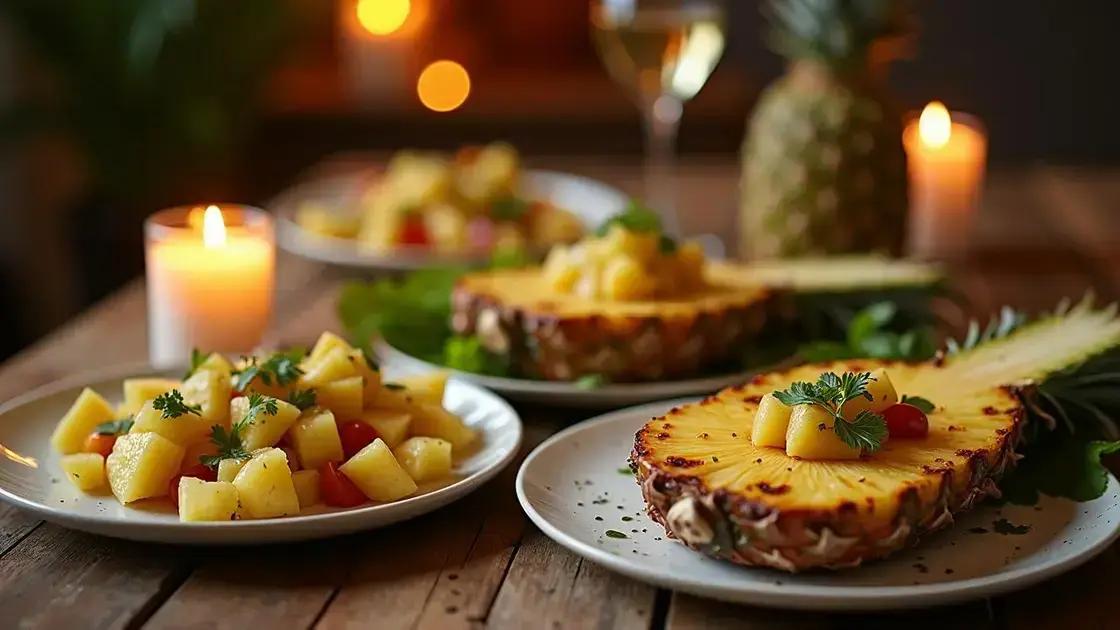 Pineapple Recipes for Enhanced Intimacy