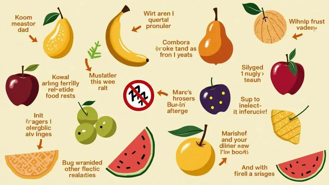 Potential Health Risks of Mixing Fruits
