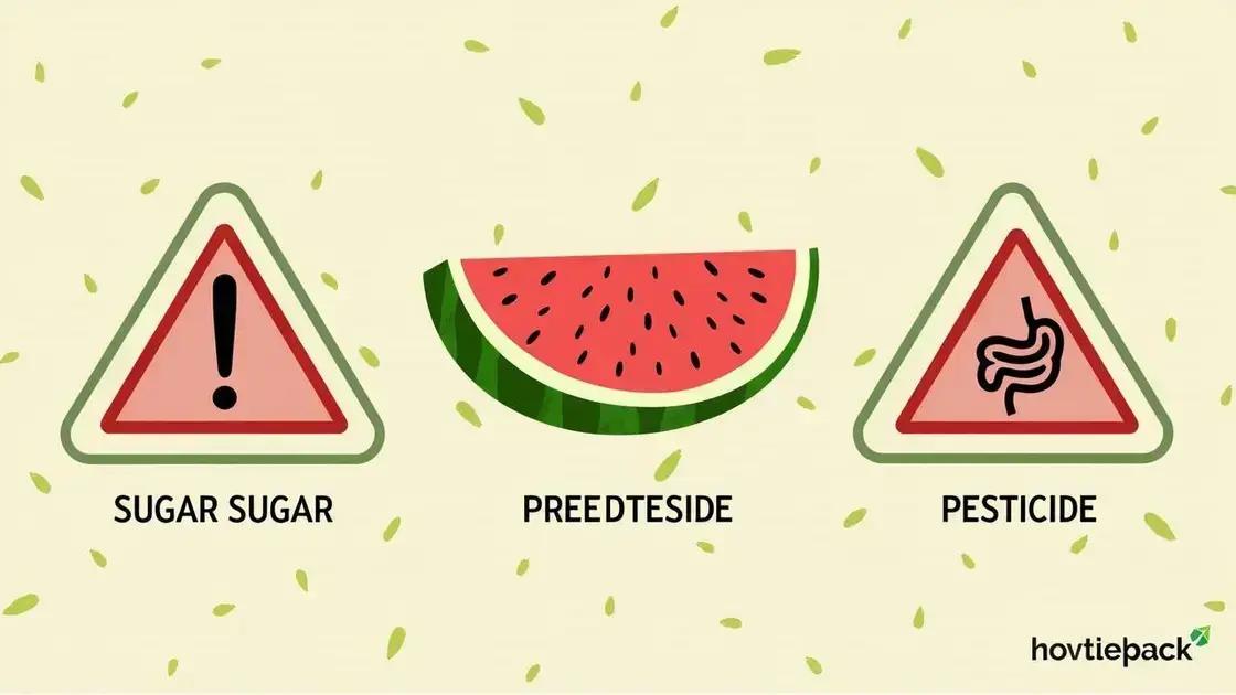 Potential Risks of Daily Watermelon Consumption