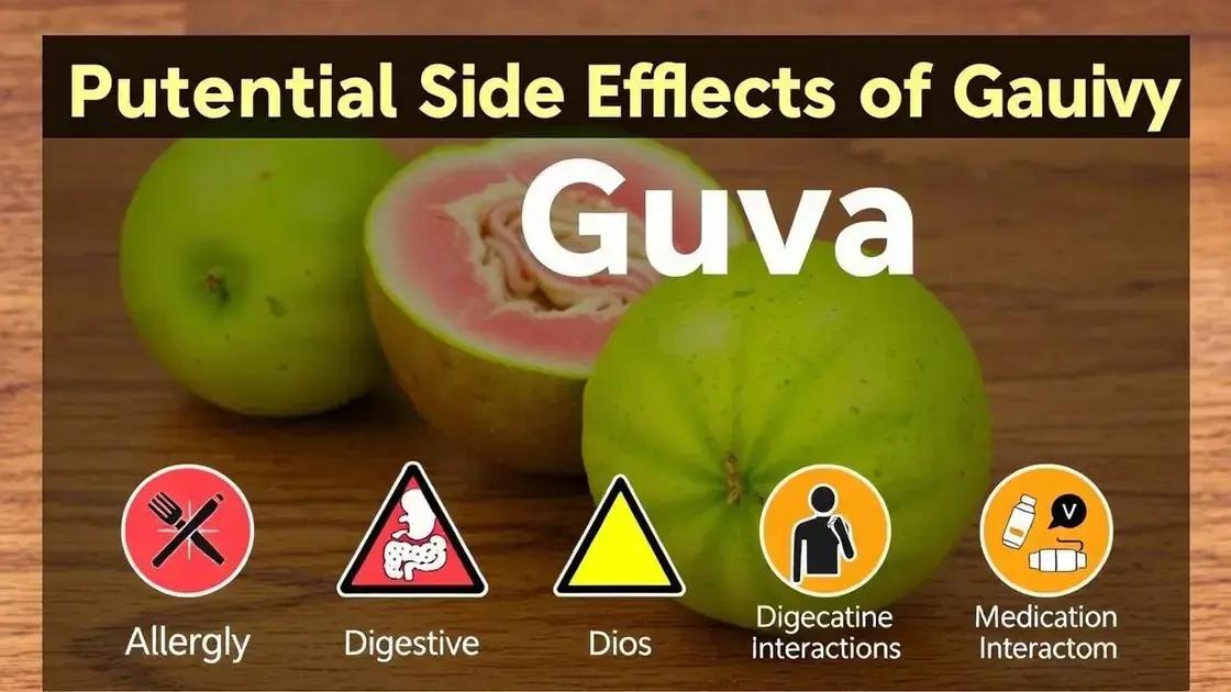 Potential Side Effects of Eating Guava