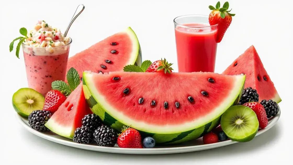 Practical Tips for Incorporating Watermelon