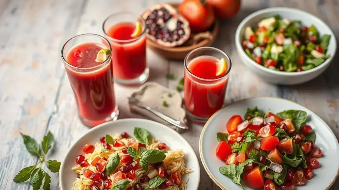 Practical Ways to Incorporate Pomegranate into Your Diet
