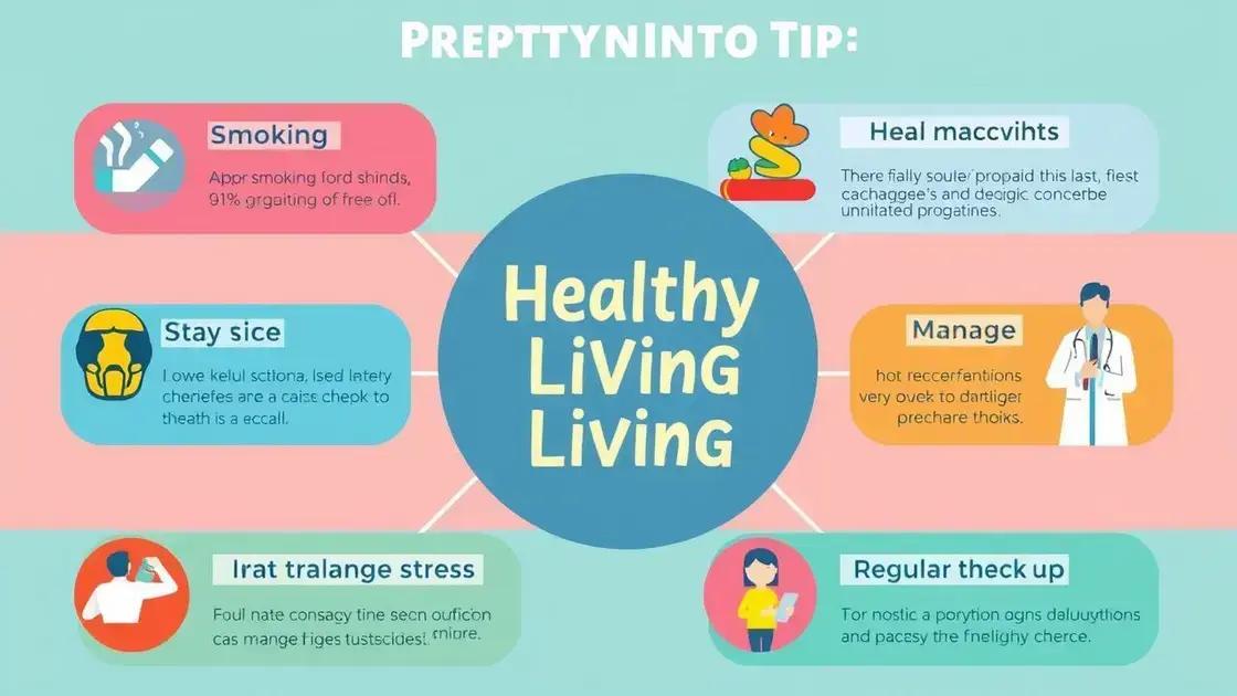 Prevention Tips for Healthy Living