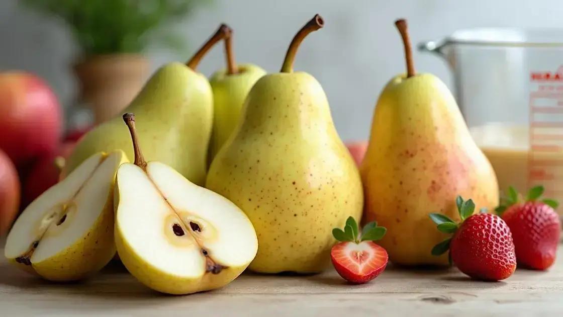 Real-Life Benefits of Eating Pears