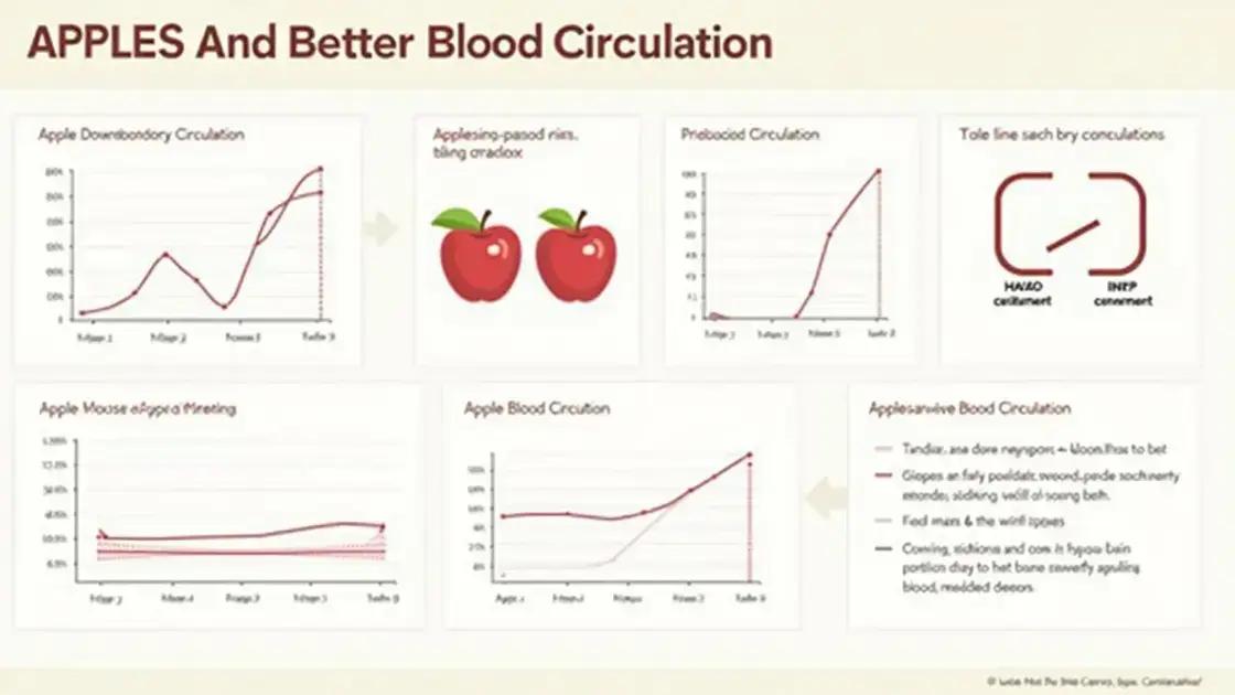Research Studies Linking Apples to Better Circulation