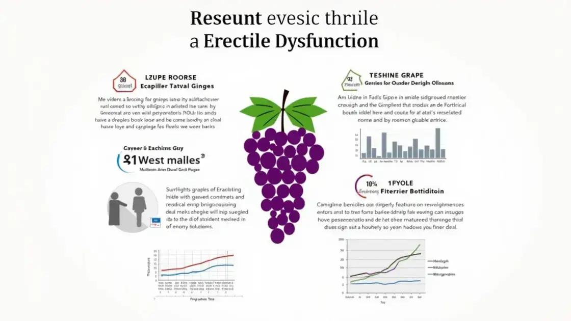 Research Studies on Grapes and ED