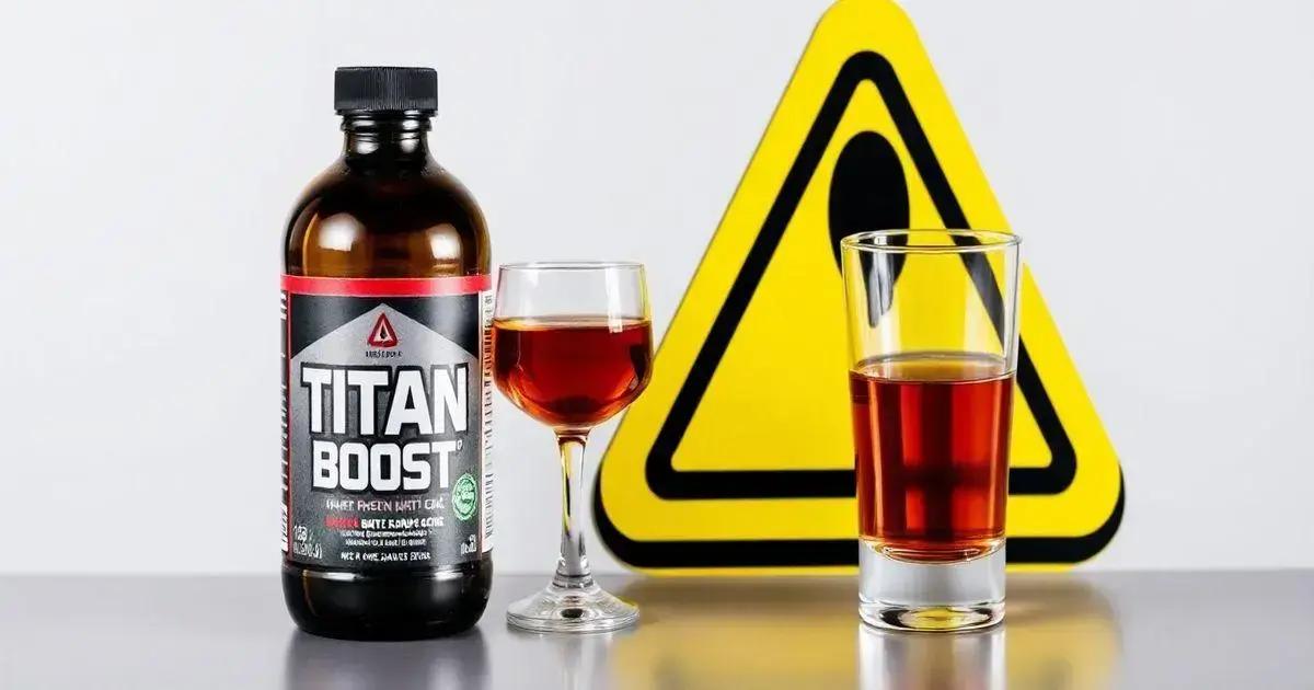 Safety Concerns When Mixing Titan Boost and Alcohol