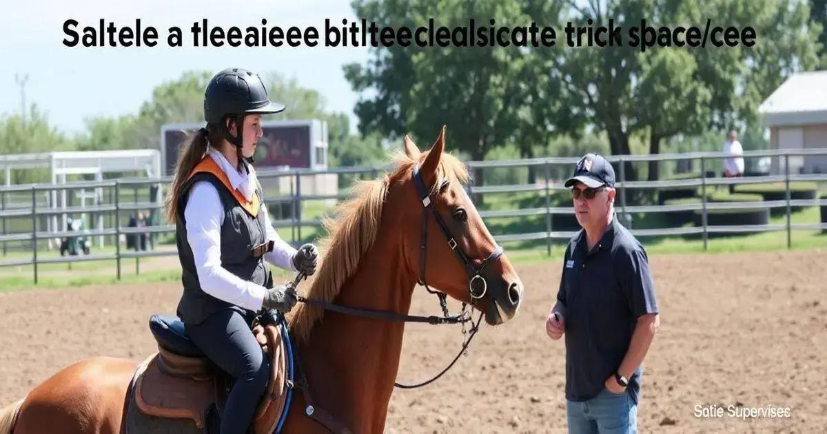 Safety Considerations for Horse Tricks