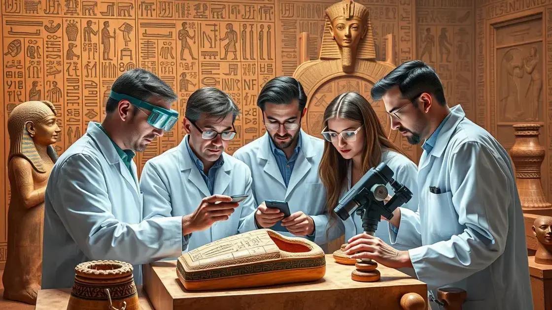 Scientific Investigations into Pharaohs