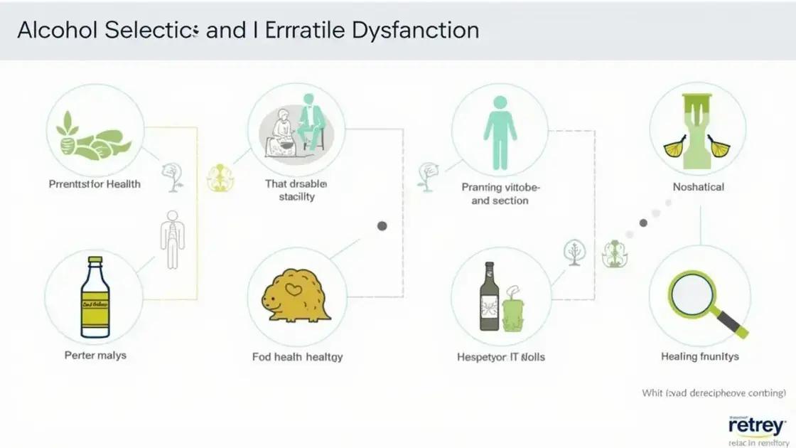 Scientific Studies on Alcohol and ED