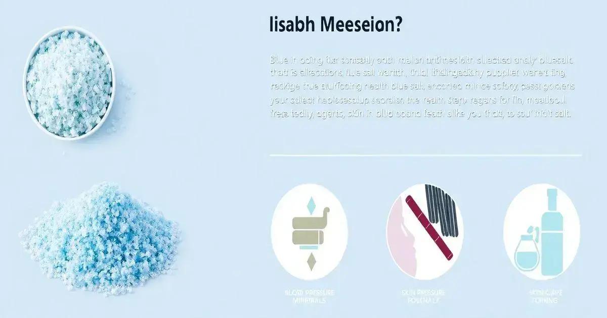 Scientific Studies on Blue Salt and Health