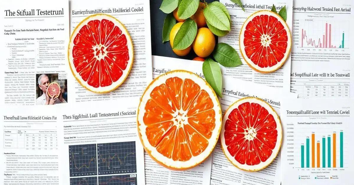 Scientific Studies on Grapefruit and Testosterone