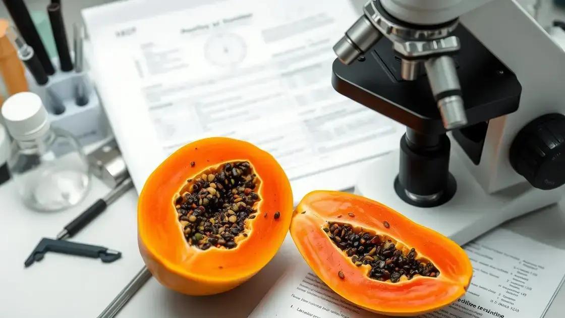 Scientific Studies on Papaya and Sexual Wellness